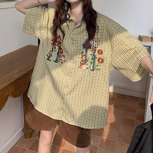 grandma's house plaid shirt