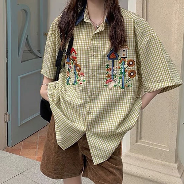 grandma's house plaid shirt