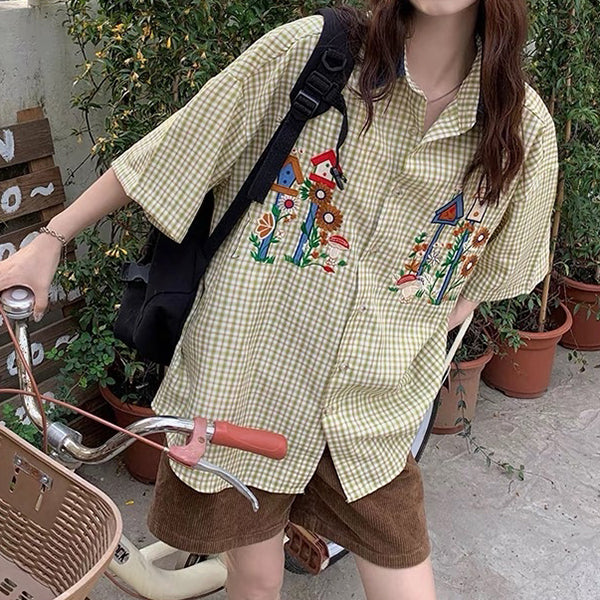 grandma's house plaid shirt