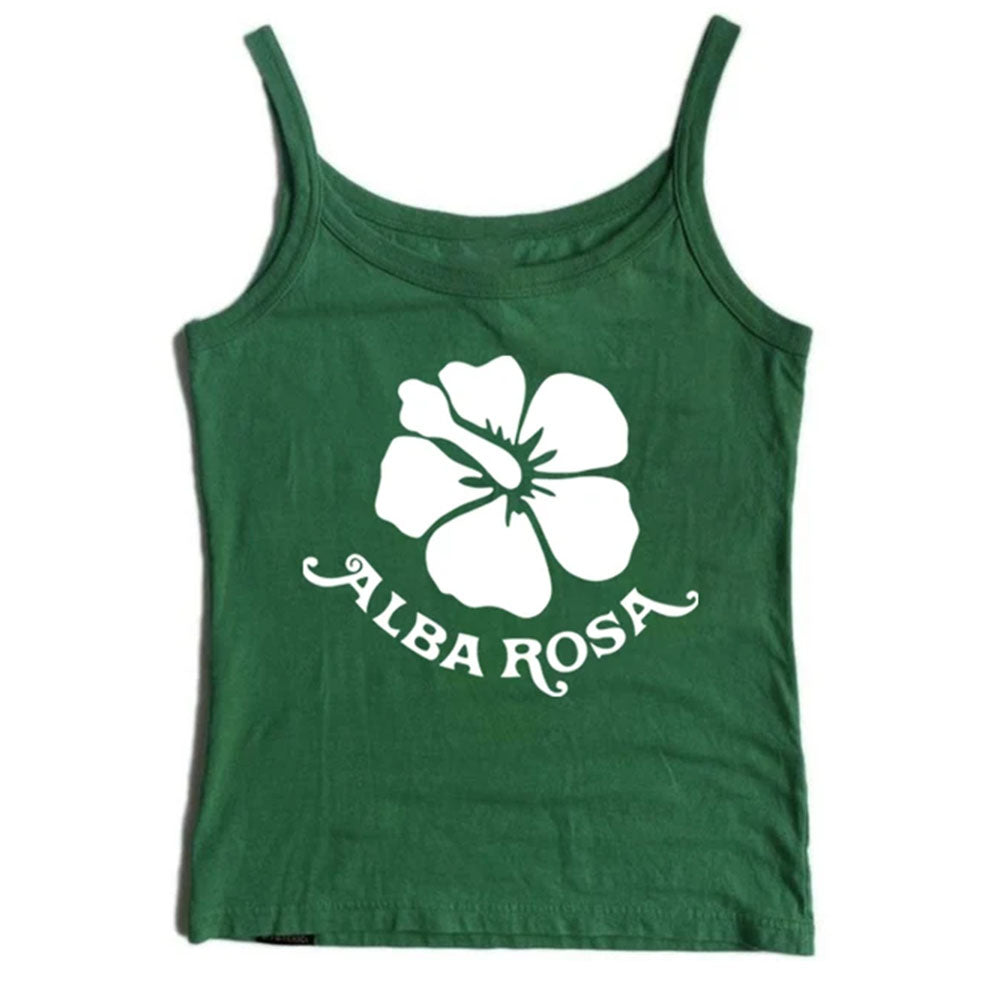 y2k alba rosa aesthetic tank top